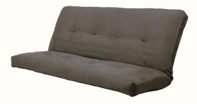 Gray futon mattress