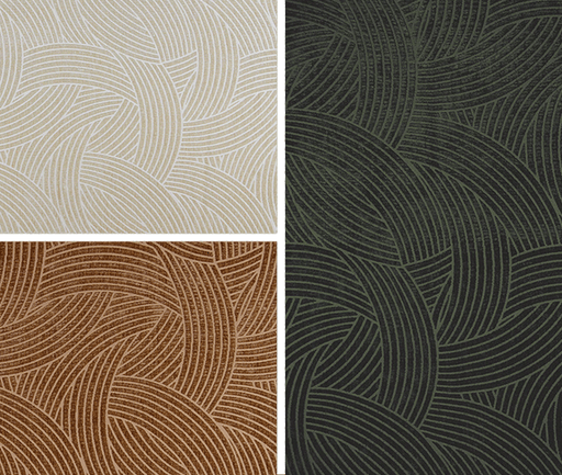 Collage image showcasing several colours from the Gesture Futon Cover Collection
