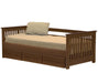 Day Bed w/Trundle by Crate Design - Brindle finish