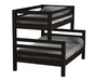 Ladder End Combo Bunk Bed by Crate Design - Espresso