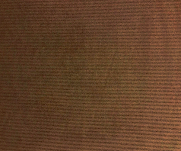 Rich copper brown promotional fabric
