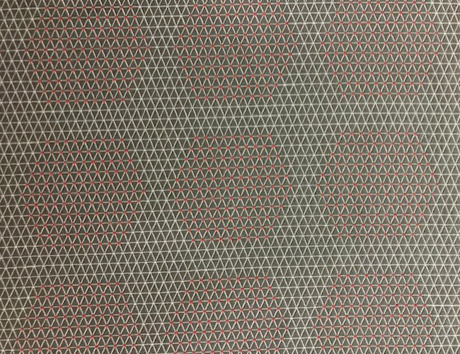 Subtle geometric pattern