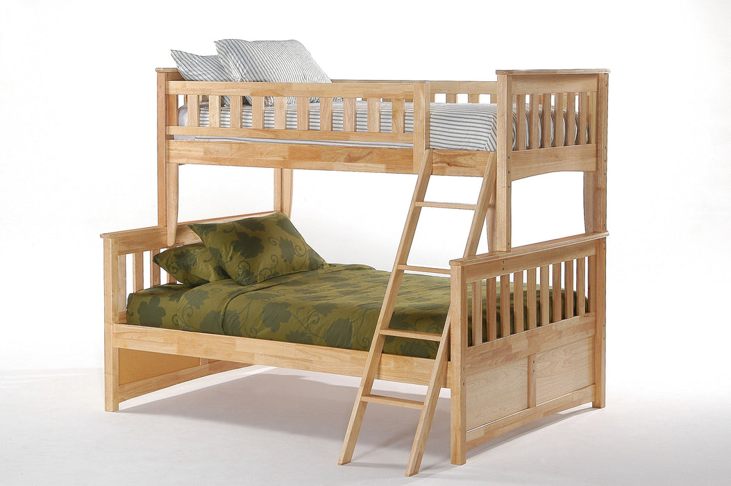 Ginger Single/Double Bunk Bed - Natural 