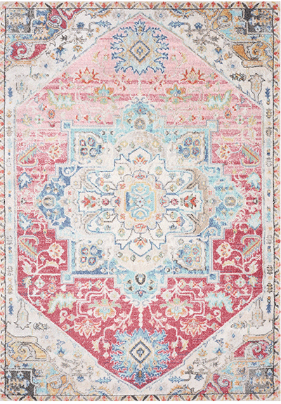 Fresco Area Rug - multicoloured