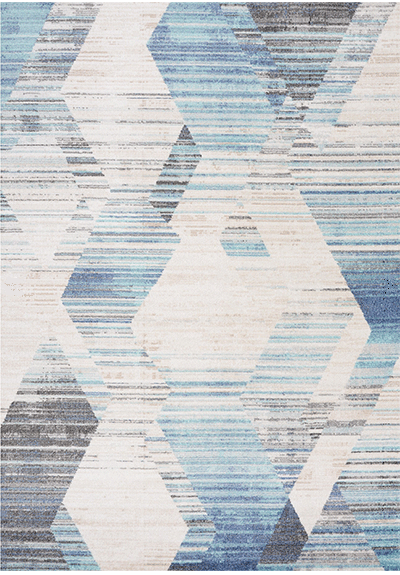 Fresco Area Rug - blue tones