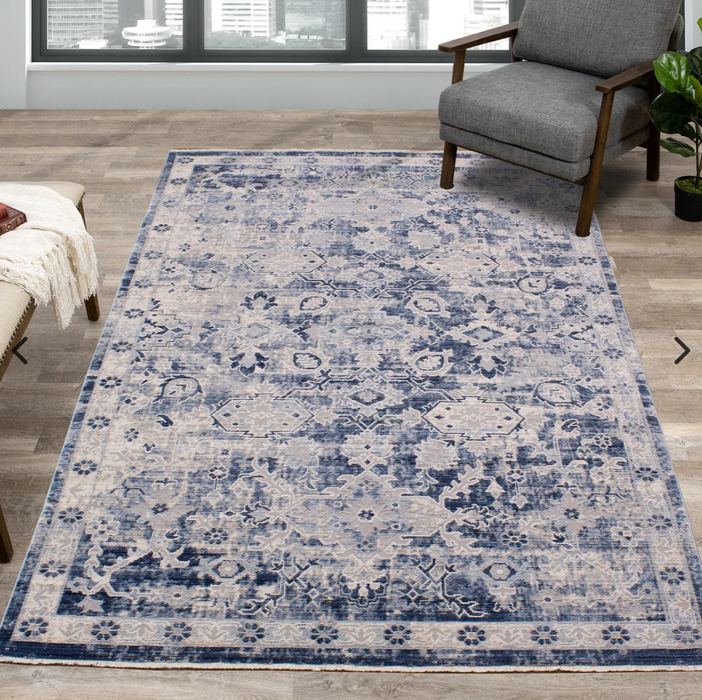 Monaco Area Rug - blue tones