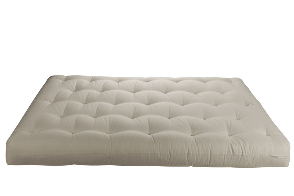 Futon Mattress with off white cover