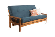 Monterey futon frame with futon mattress