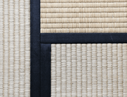 Birds eye view of 3 Tatami's nestled together