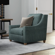 Image of occasional chair covered with Copen fabric