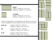 Tatami Layout Designs