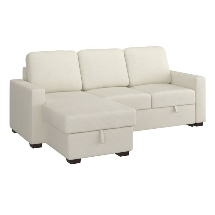 Sofa bed with lounger