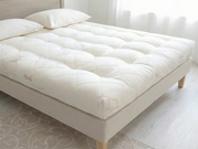 Soleil futon mattress on bed frame