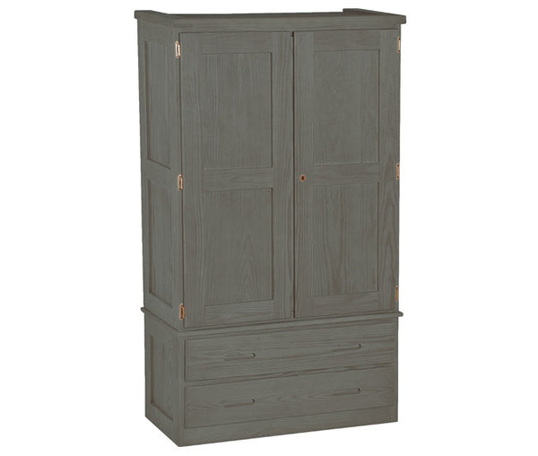 Crate Armoire by Crate Designs - Graphite finish