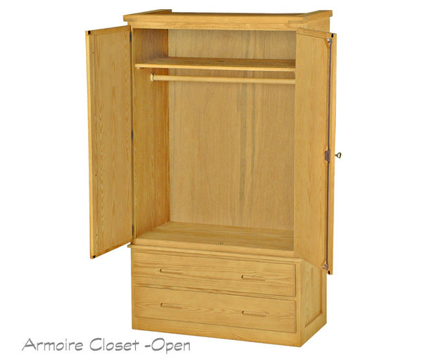 Crate Armoire by Crate Designs - Closet style in Classic