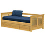 Day Bed w/Trundle by Crate Design - Classic finish