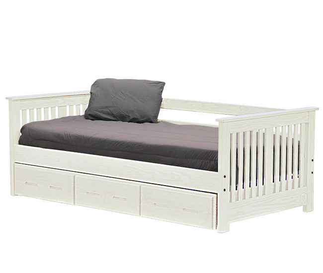 Day Bed w/Trundle by Crate Design - Cloud finish