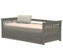 Day Bed w/Trundle by Crate Design - Graphite finish