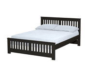 Shaker Bed Frame in Espresso Finish