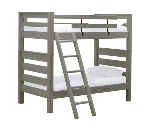 Timberframe Bunk Bed with ladder in Storm grey