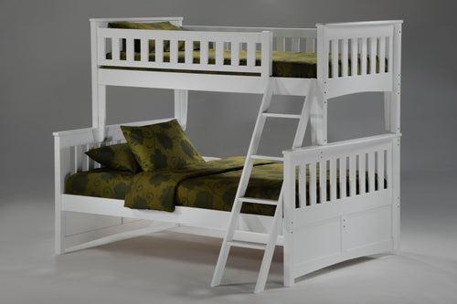 Ginger Single/Double Bunk Bed - white