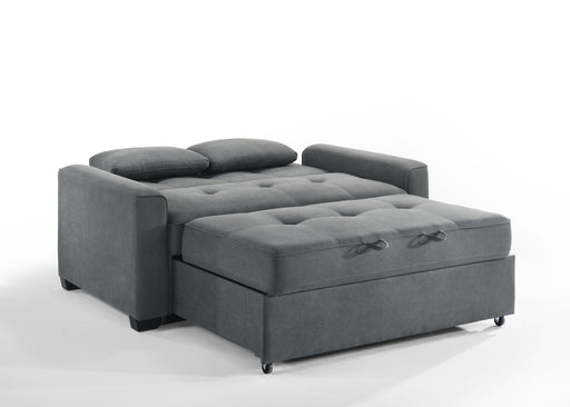 Manhattan Convertible Sofa -bed position - Charcoal