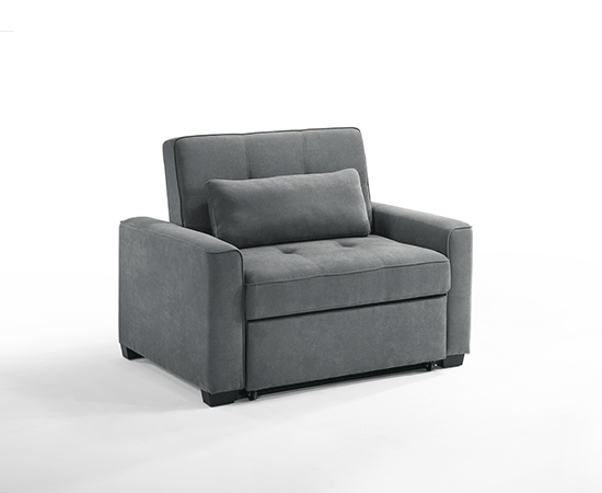 Manhattan Convertible Chair - Charcoal