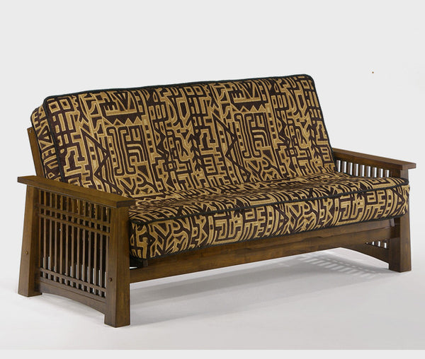 Solstice Futon Frame - Black Walnut 