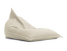 Low beanbag lounger in cream
