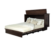 Bridger Sleepchest - open position made up into a bed