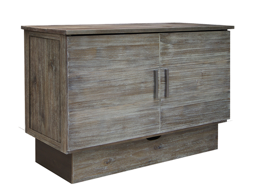 Stockholm Sleep Chest in rustic, country finish - side view