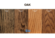 Collage of wood stains 2