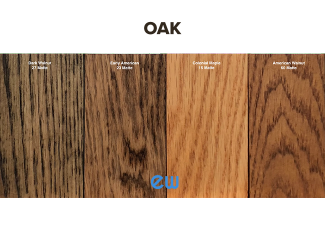 Collage of wood stains 2
