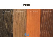 Collage of sample wood finishes 1