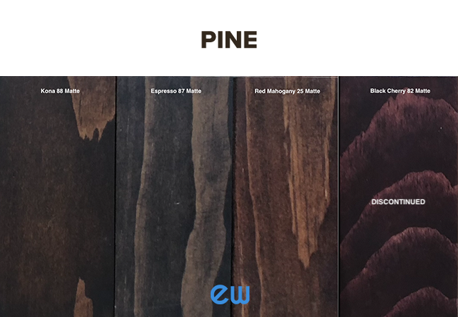 Collage of Wood Stains 3