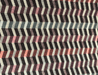 Geometric zigzag pattern fabric