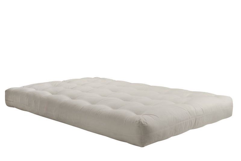 Futon Mattress with off white cover